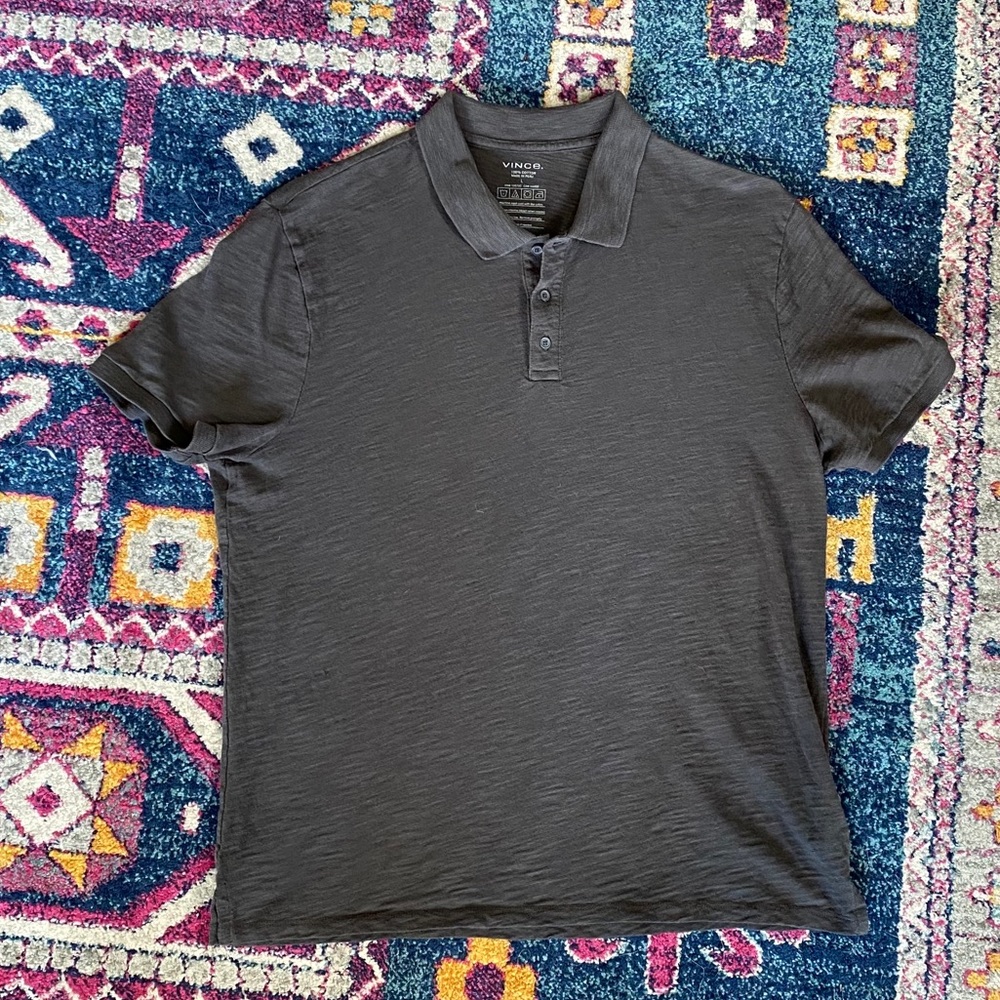 Vince men’s Polo Shirt size large